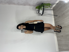 Shorts alfaiataria c/ cinto preto na internet