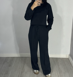 Conjunto Moletinho preto - comprar online