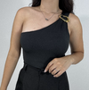 Body organico um ombro preto