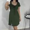Macaquinho Selene verde militar - comprar online