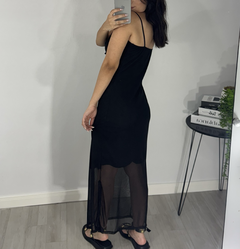 Vestido tule preto - comprar online