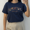 T shirt positive azul