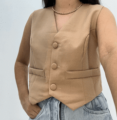 Colete alfaiataria nude - comprar online