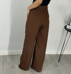 Calça Naomi marrom - comprar online