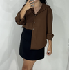 Camisa Elise Marrom
