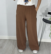 calça confort marrom
