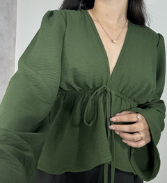 Bata Beatrice verde militar - comprar online