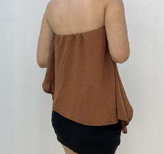 Blusa Naelly marrom - comprar online