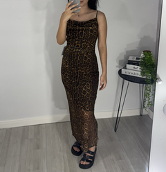 Vestido Tule Onça