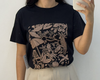 T shirt paisagem Rio preta
