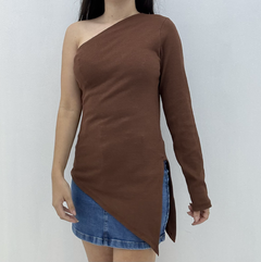 Blusa Miriam marrom