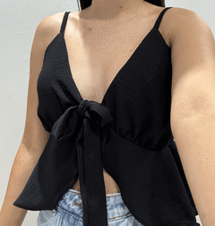 Cropped Veronica preto