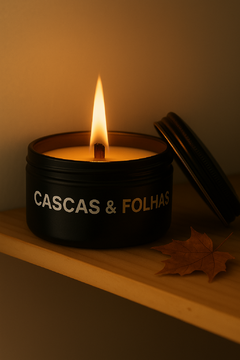 Vela Cascas & Folhas - comprar online