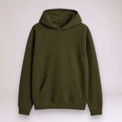 BUZO CANGURO FRISADO - Denim Baires