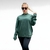 HOODIE RUSTICO VERDE BOTELLA - tienda online