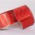 Fita Natal Vermelha com Arabescos Glitter - 6,3 x 9,14m