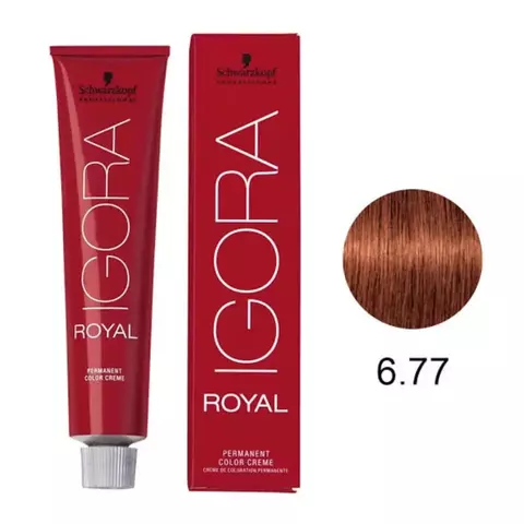 COLORAÇÃO IGORA ROYAL 6-77 60ML