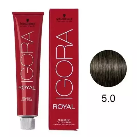 COLORAÇÃO IGORA ROYAL 5-0 60ML