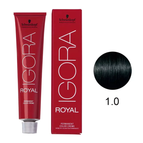 COLORAÇÃO IGORA ROYAL 1-0 60ML