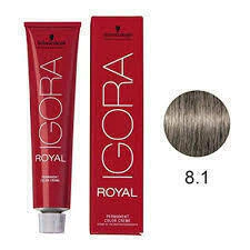 COLORAÇÃO IGORA ROYAL 8-1 60ML