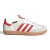 Tênis Adidas Samba OG 'Cream White Better Scarlet' na internet