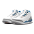 Tênis Nike Air Jordan 3 Wizards True Blue and Copper na internet