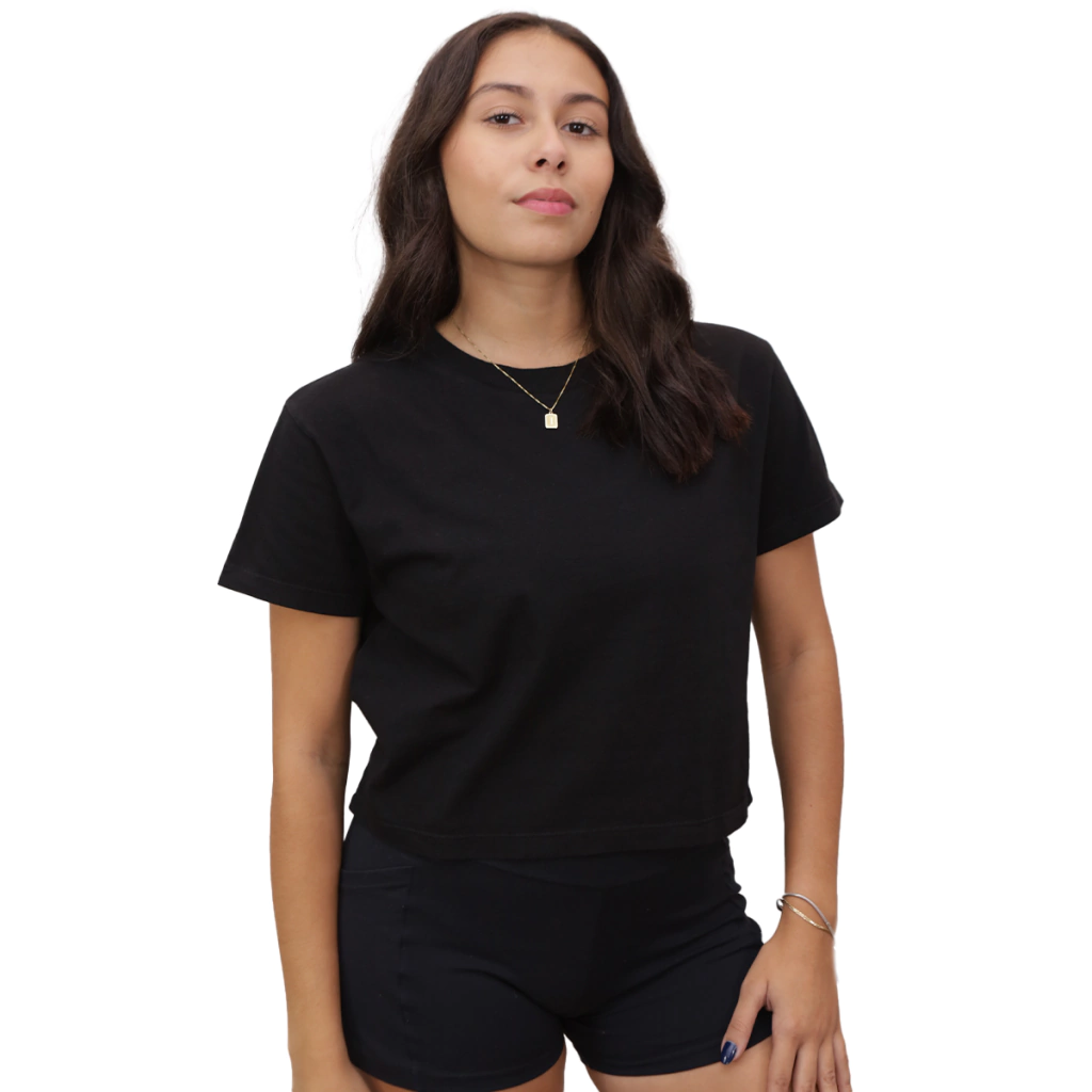 Cropped Oversized