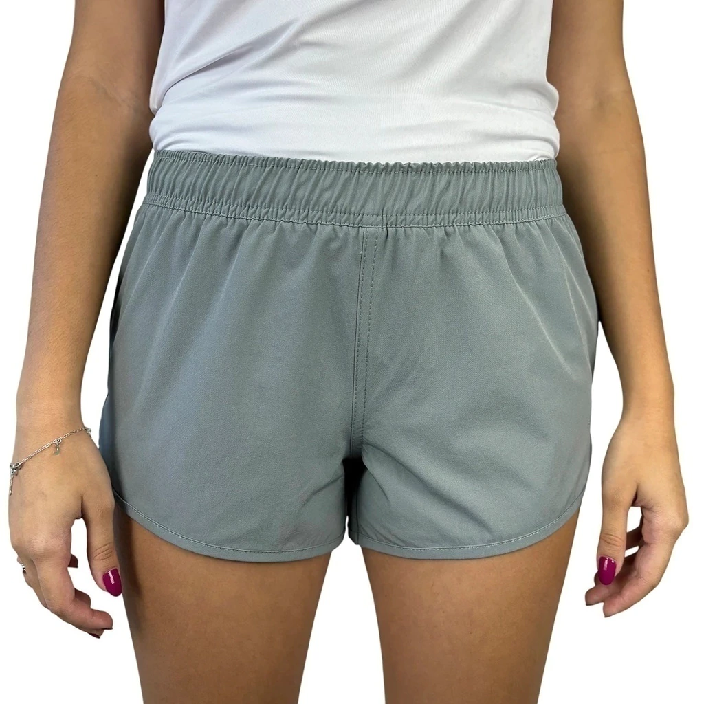 Short Feminino Flexmove Cinza | Conforto e Performance