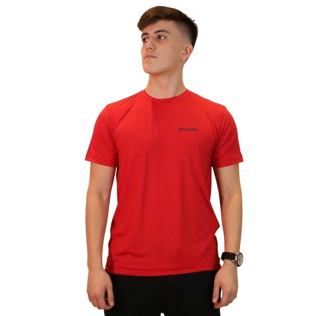 Camiseta Dry Fit Masculina Vermelho