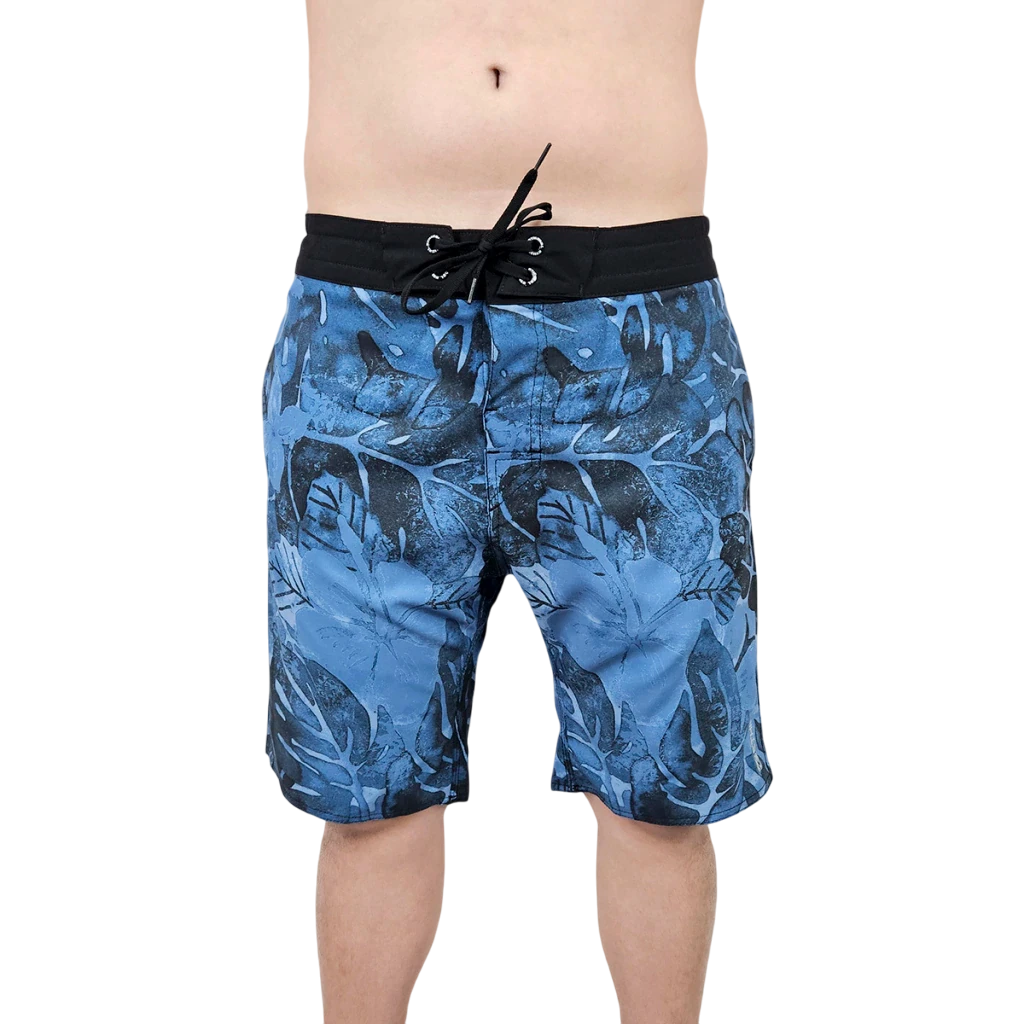 Bermuda Surf Masculina Estampa Flor Terra Marinho | Conforto e Estilo | Ethical
