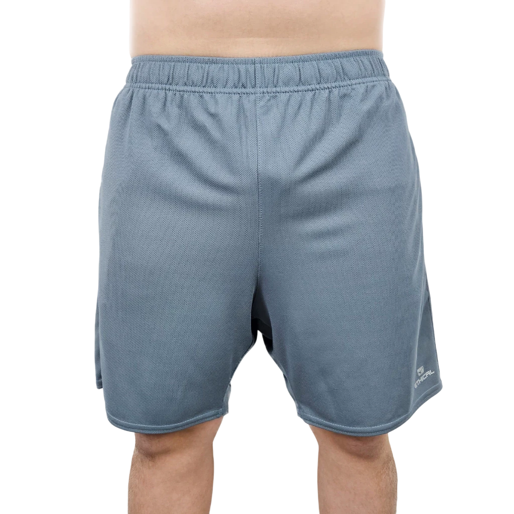 Bermuda Dry Fit Cinza para Atividades Físicas | Ethical