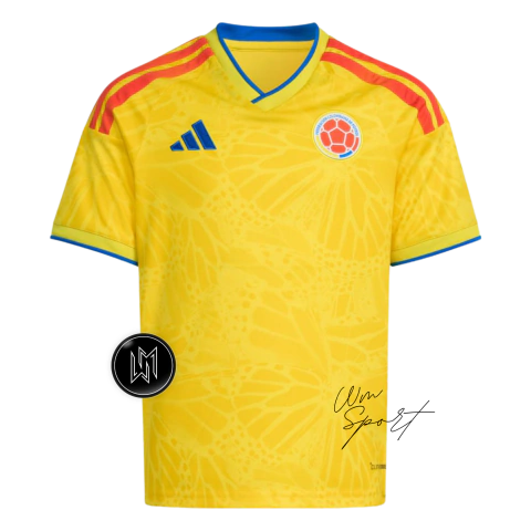 Camisa Colômbia I 26/27 - Masculina Adidas Torcedor - Amarela