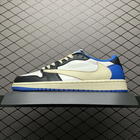 Air Jordan 1 Low Military Blue - Travis Scott x Fragment - comprar online