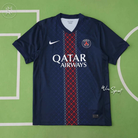 Camisa Paris Saint-Germain I 25/26 - Torcedor Nike Masculina - Azul (PRONTA-ENTREGA)