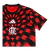 Camisa Flamengo Pré-jogo 25/26 - Torcedor Adidas Feminina - Vermelha e preta na internet