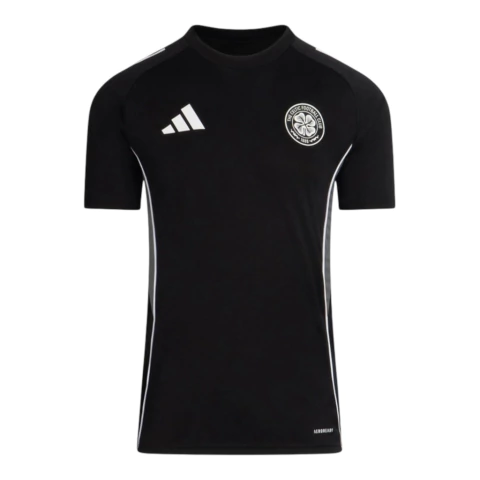 Camisa Celtic Treino 25/26 - Torcedor Adidas Masculina - Preta