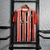 camisa-camiseta-ii-away-são paulo-tricolor paulista-soberano-2022-2023-adidas-torcedor-masculino-vermelha-e-preta