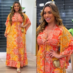 VESTIDO INDIANO 0477 - Thayslaine Rodrigues Closet
