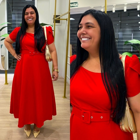 VESTIDO MAYLA PLUS 0428 - comprar online