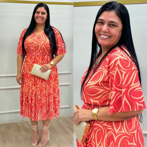 VESTIDO ELISANGELA 0133