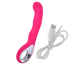 Vibrador Recarregavel Ponto G com Alça Angel na internet