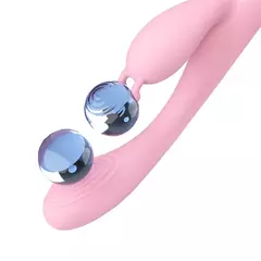 Vibrador com Estimulador de Clitoris e Aquecimento na internet