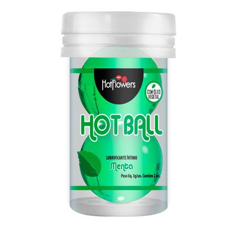 Hott Ball Beijavel Beija Muito Menta 02un