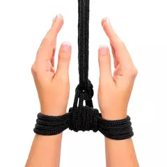 Corda Bondage 10 metros Preta na internet
