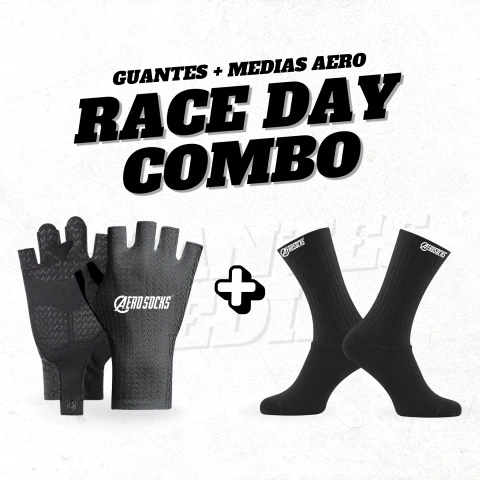 Combo Race Day Guantes + Medias Aero Socks