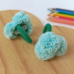 Parzinho - Xuxinha de Pompons - Até 3 cores (Escolar) - Trier Laços - Curitiba/PR | Acessórios de cabelo para crianças de todas as idades