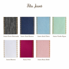 Kit de 3 Laços Olívia na fita Jeans - PP - loja online