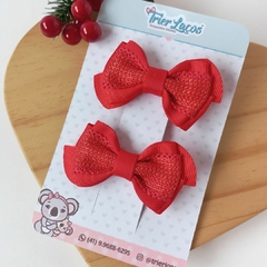 Laço Maitê com Fita de Juta (NATAL) - P - comprar online