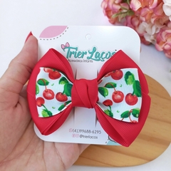 Laço Nina / Cereja - G Baby - comprar online