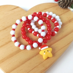Pulseira Estrelinha de Natal - Kit com 4 unidades - comprar online